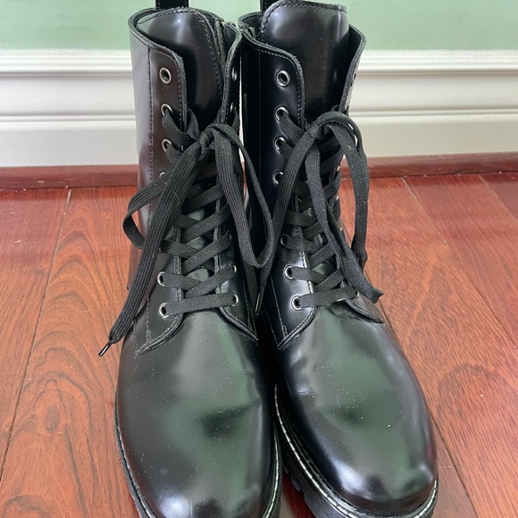 Thursday Combat Black Boot Size 7.5 - Picture 2 of 6